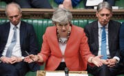 Regierungschefin May versuchte gestern vergeblich, die Parlamentarier von ihrem Brexit-Deal zu überzeugen. (Bild: Jessica Taylor/AP (London))