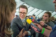 Benedikt Würth holte im ersten Wahlgang am meisten Stimmen. (Bilder:Michel Canonica)