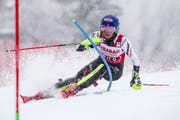 Hamstert Trophäen: Mikaela Shiffrin hat die kleine Kristalkugel im Slalom und den Gesamtsieg auf sicher. Gute Aussichten hat sie auch im Riesenslalom und im Super-G. (Bild: Martin Divisek/EPA (Spindleruv Mlyn, 9. März 2019))