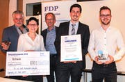 Viktor Gschwend, Priska Lang, Dieter Bötschi, Michael Löpfe und Patrik Stacher. (Bild: PD)