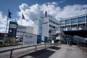 Die Firma Hochdorf. (Bild: Corinne Glanzmann, Hochdorf, 5. April 2018)
