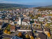 Blick auf den Dorfkern von Hochdorf. (Bild: Pius Amrein, 7. November 2018)