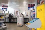 Wird nächstes Jahr verlegt: Die Poststelle in Kriens. (Bild: Boris Bürgisser, 14. Februar 2017)
