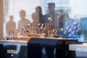 Schaufenster von Bucherer beim Schwanenplatz in Luzern. (Bild: Boris Bürgisser)