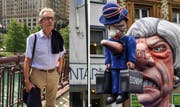 Die Briten und der Brexit: Norman Trounce aus Freidorf verfolgt den Streit um den EU-Austritt seiner früheren Heimat mit Interesse. (Bilder: pd/Keystone)