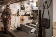 Blick in den Dorfbunker in Bottighofen, der zum Festungsgürtel Kreuzlingen gehört. (Bild: Reto Martin)