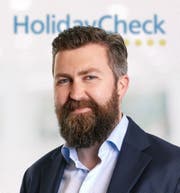 Georg Ziegler, Marketingchef Holidaycheck, Bottighofen.Bild: PD