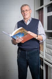 Josef Moser ist langjähriger Archivar in Bazenheid und vierfacher Buchautor. (Bild Urs Bucher)