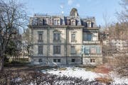 Wird hier nach der Sanierung geschrieben und gelesen? Die Villa Wiesental ist als möglicher Standort für ein St.Galler Literaturhaus im Gespräch. (Bild: Hanspeter Schiess)