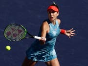 Belinda Bencic schaffte es dank ihres 12. Siegs in Folge in die Halbfinals von Indian Wells (Bild: KEYSTONE/EPA/LARRY W. SMITH)