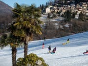 Im malerischen Ort Novaggio im Tessin ist es in der Nacht auf Donnerstag zu einer Explosion an einem Geldautomaten gekommen. (Bild: KEYSTONE/TI-PRESS/FRANCESCA AGOSTA)