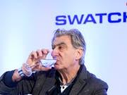 Swatch-Chef Nick Hayek erhielt 2018 ein Gehalt von gut 7 Millionen Franken. (Bild: KEYSTONE/ANTHONY ANEX)