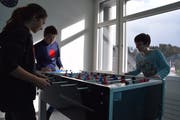 Nebst «Töggelikasten» sind auch der Ping-Pong-Tisch sowie die verschiedenen Events äusserst beliebt.