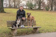 Martin Rütter kommt am Freitag mit seinem Liveprogramm «Freispruch» nach St.Gallen. Bild: Alex Stiebritz