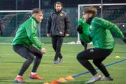 Der SC Brühl hat sich mit dem neuen Trainer Heris Stefanachi sorgfältig auf das erste Heimspiel des Frühlings vom Samstag vorbereitet. (Bild: Urs Bucher - 13. März 2019)