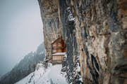 Das Berggasthaus Aescher. (Bild: Keystone/Gian Ehrenzeller)