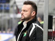Stephan Mair reist mit Zuversicht ans dritte Halbfinal-Spiel nach La Chaux-de-Fonds. (Bild: Mario Gaccioli, Weinfelden, 13. März 2019)