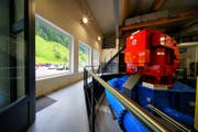 Im Kraftwerk Bristen wurden im vergangenen Geschäftsjahr 17,14 Millionen Kilowattstunden Energie produziert. (Bild: PD)