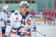 Neu beim ZSC: Verteidiger Alex Braun (22). (Bild: Keystone (14. März 2019))