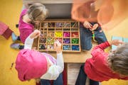Spielende Kinder. (Bild: Jil Lohse)