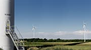 Windpark Lübbenau im deutschen Bundesland Brandenburg. (Bild: PD)