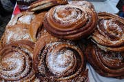 Die schwedischen Zimtschnecken.
