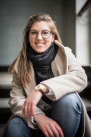 «Eine moderne junge Frau»: Die St.Galler Grünen setzen Franziska Ryser an die Spitze ihrer Nationalratsliste. (Bild: Benjamin Manser)
