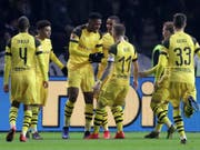Captain Marco Reus sicherte mit seinem Tor den Sieg (Bild: KEYSTONE/AP/MICHAEL SOHN)