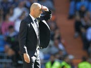 Zinédine Zidane sah fleissige Real-Spieler bei seiner Rückkehr auf die Trainerbank (Bild: KEYSTONE/AP/PAUL WHITE)