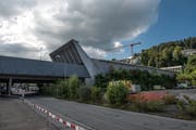 Die Krienser Parteien wehren sich gegen das Stassenbauprojekt Bypass . Darin ist unter anderem eine zweite Ausfahrt aus dem Sonnenbergtunnel vorgesehen. (Bild: Nadia Schärli, Kriens, 6. September 2016)
