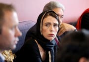 Jacinda Ardern, Premierministerin von Neuseeland, beim Treffen mit der muslimischen Gemeinschaft von Christchurch. (Bild: New Zealand Prime Minister, 16. März 2019)