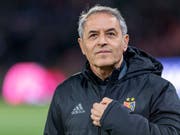 Konnte Marcel Koller mit dem FC Basel näher an die Young Boys heranrücken? (Bild: KEYSTONE/MARTIAL TREZZINI)