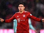 James Rodriguez traf innerhalb von weniger als einer Stunde dreimal (Bild: KEYSTONE/EPA/LUKAS BARTH-TUTTAS)