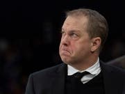 Greg Irelands Zeit als Trainer in Lugano ist nach dem frühen Playoff-Out der Tessiner abgelaufen (Bild: KEYSTONE/ENNIO LEANZA)