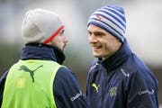 Ihre Rolle könnte sich ohne Shaqiri verändern: Admir Mehmedi (links) und Granit Xhaka. (Bild: Marc Schumacher/Freshfocus, Zürich, 18. März 2019)