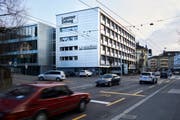 Das LZ-Medienhaus an der Maihofstrasse in Luzern. (Bild: Jakob Ineichen)