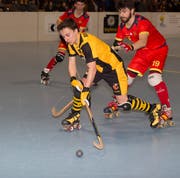 Matteo Gasser machte mit einem echten Hattrick aus dem 0:1-Rückstand einen 3:1-Pausenvorsprung. (Bild: Kurt Briker, Seedorf, 2. März 2019)