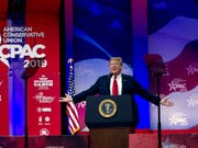 US-Präsident Trump schwört seine Anhänger bereits auf den Präsidentschaftswahlkampf 2020 ein. (Bild: KEYSTONE/FR159526 AP/JOSE LUIS MAGANA)