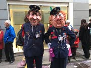 Anscheinend hat sich die Zürcher «Sittenpolizei» nach Luzern verirrt und sorgt nun hier für Recht und Ordnung. (Bild: Sandro Renggli)