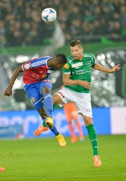 Für den FC St.Gallen absolvierte Stéphane Besle insgesamt 98 Spiele. (Bild: Ralph Ribi, 4. Oktober 2014)