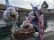 Ist denn schon Ostern? Bei diesem tollen Sujet hat schon alleine das «Grende»-Basteln einen Monat in Anspruch genommen. (Bild: Sandro Renggli)
