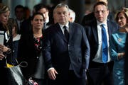 Der ungarische Ministerpräsident Viktor Orban. (Bild: AP Photo/Francisco Seco)