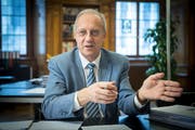 Arno Noger, FDP-Kantonsrat und Präsident der Ortsbürgergemeinde St.Gallen. (Bild: Ralph Ribi)