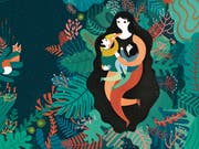 Schön schaurig: Illustration aus dem Kinderbuch «Die Flucht» von Francesca Sanna. (Bild: PD)