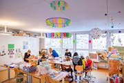 Knatsch um die Tagesbetreuung im Riethüsli: Quartierbewohner fordern städtische Übergangslösung für familienergänzende Betreuung. (Bild: Urs Bucher)