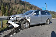 Die Unfallfahrzeuge erlitten Totalschaden. (Bild: Staatsanwaltschaft Luzern, 22. März 2019)