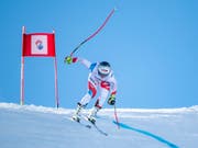 Corinne Suter ist in den Speed-Rennen auf dem Stoos eine Klasse für sich (Bild: KEYSTONE/URS FLUEELER)
