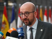 Belgiens Ministerpräsident Charles Michel hat am Freitag in Brüssel das britische Unterhaus aufgefordert, dem Vertrag für einen geregelten EU-Austritt zuzustimmen. (Bild: KEYSTONE/AP/FRANK AUGSTEIN)