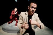 Noce Noseda (links) und Federico Dimitri in «Dieser Himmel zum Beispiel» (Bild: Donato Caspari)
