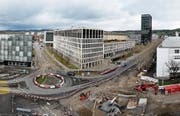 Diese Baustelle an der Aabach- und Gubelstrasse soll während des Esaf 2019 stillgelegt sein. (Bild: Stefan Kaiser (Zug, 11. März 2019))